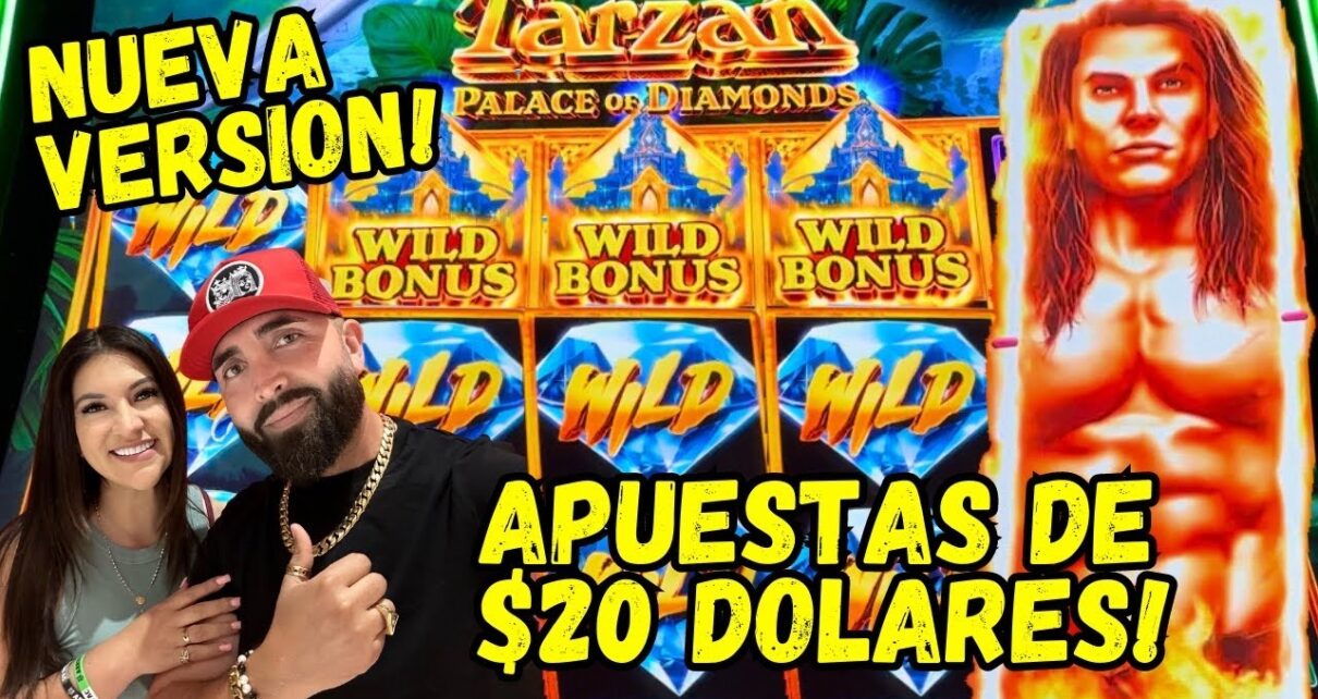 ? NUEVA VERSIÓN DE TARZAN SLOT MACHINE PALACE OF DIAMONDS