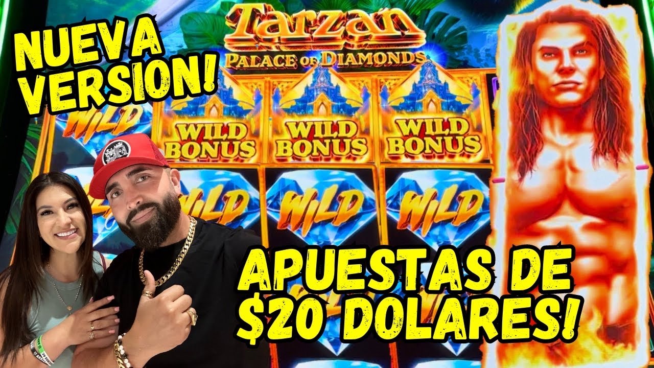 ? NUEVA VERSIÓN DE TARZAN SLOT MACHINE PALACE OF DIAMONDS #casino