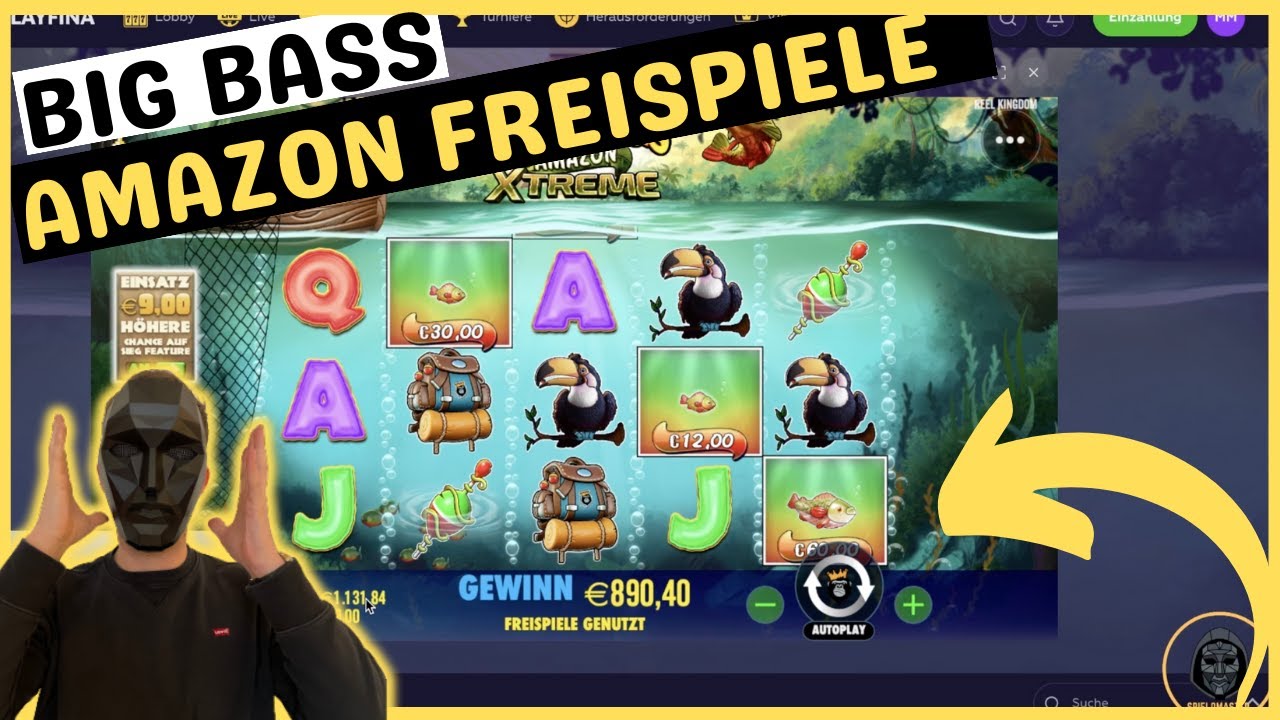 Online Casino Deutsch | Big Bass Amazon Xtreme Freispiele