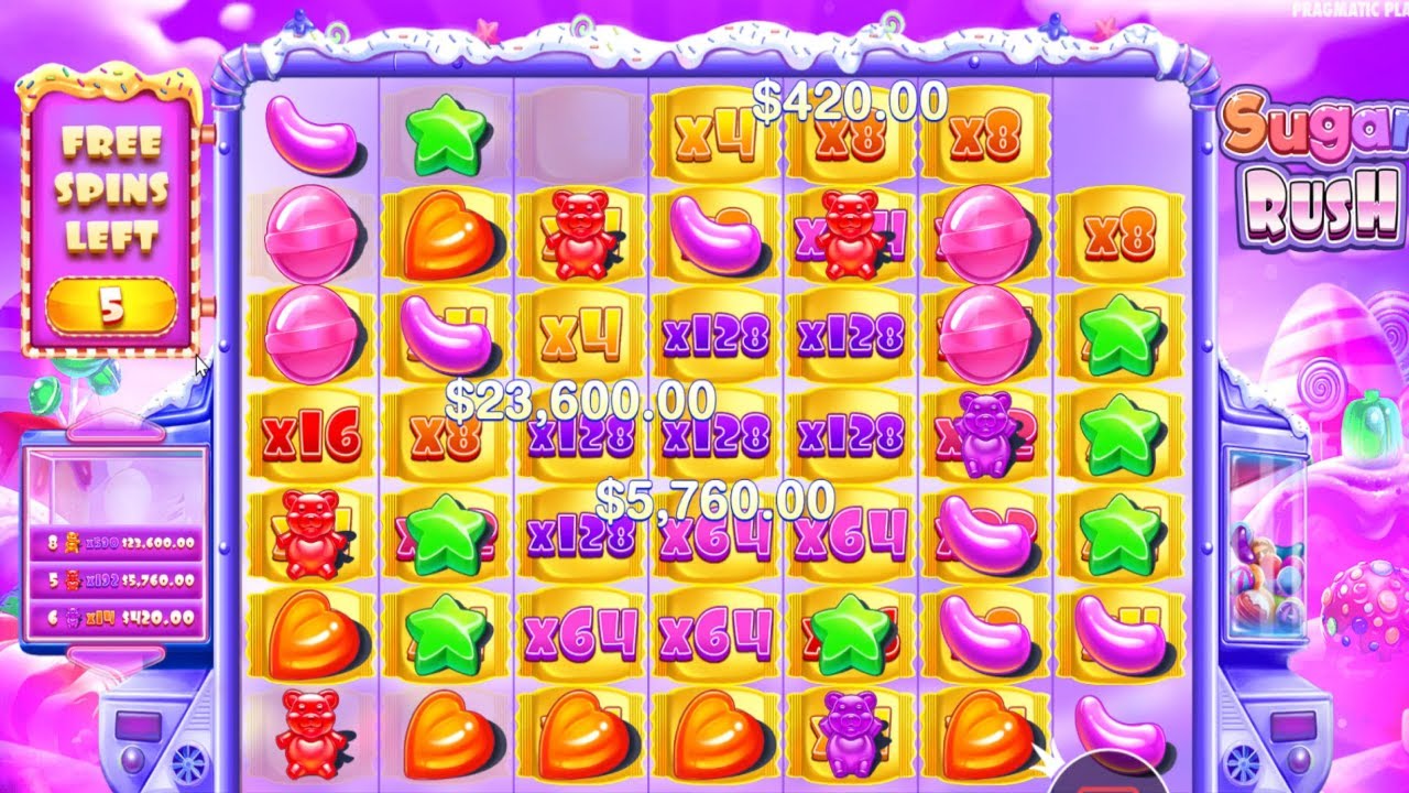 SUGAR RUSH EPIC WIN 590X MULTIPLIER HUGE WIN BONUS BUY ONLINE CASINO ONLINE SLOT