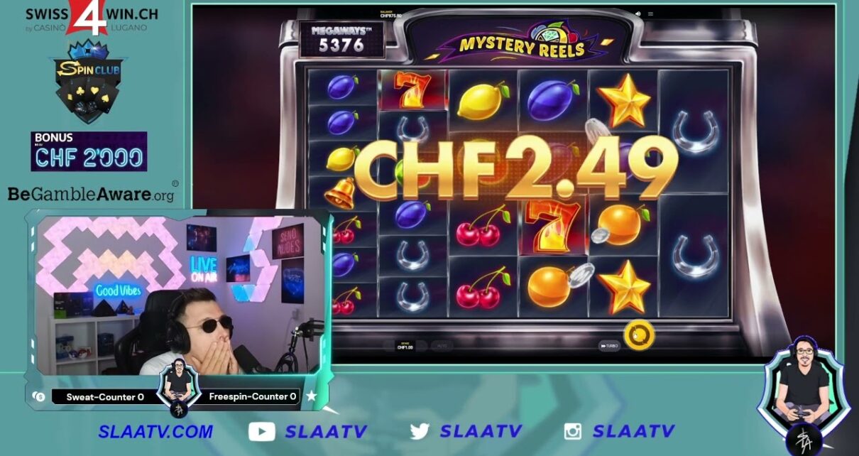 Spin Club – Swiss4Win – Online Casino Streamer – Mystery Reels Megaways