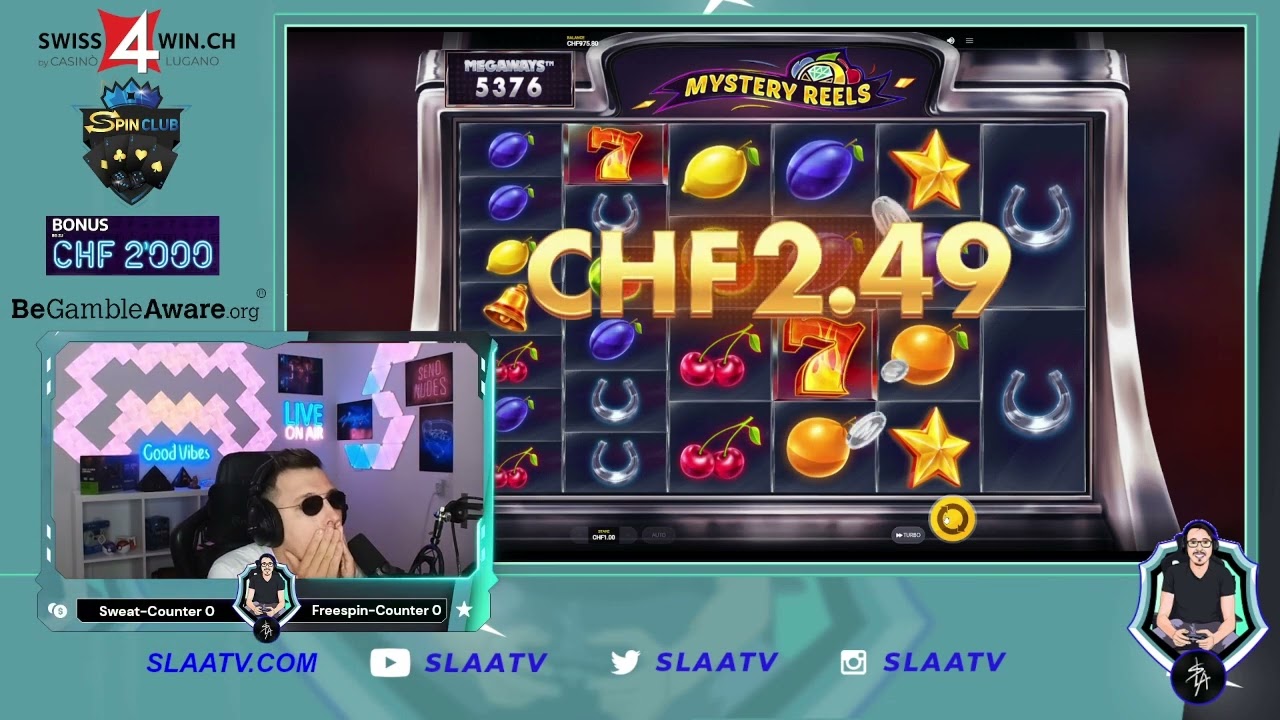 Spin Club - Swiss4Win - Online Casino Streamer - Mystery Reels Megaways