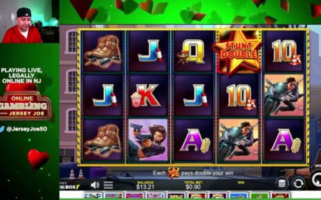 Stunt Stars slot LIVE [Online Gambling with Jersey Joe # 269]