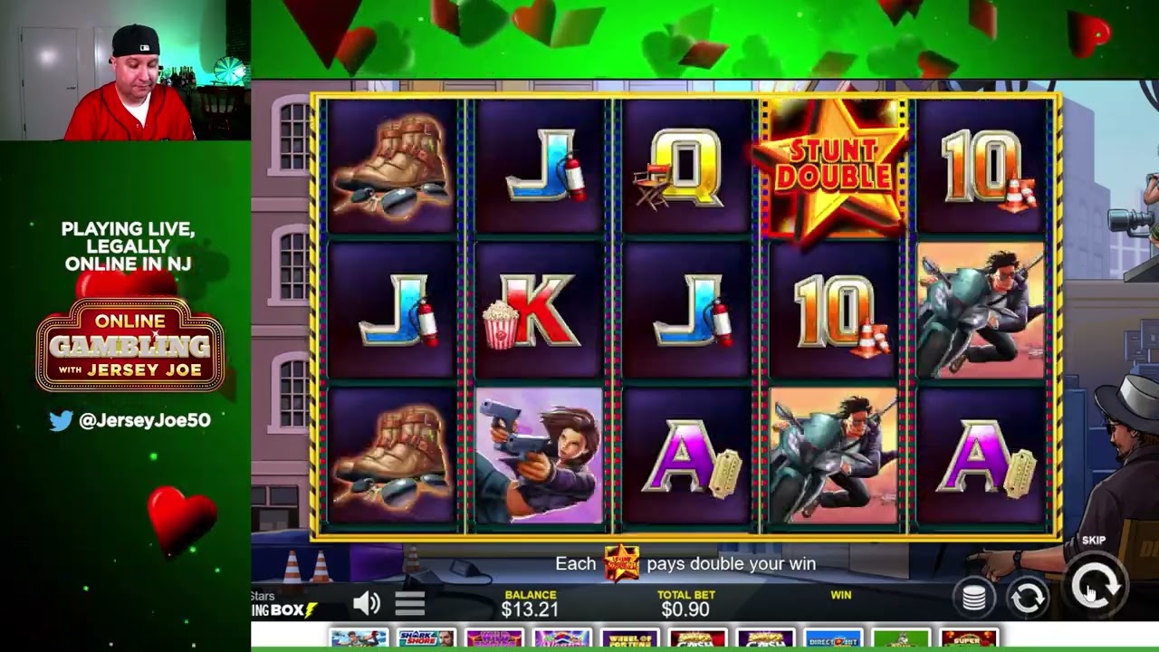 Stunt Stars slot LIVE [Online Gambling with Jersey Joe # 269]