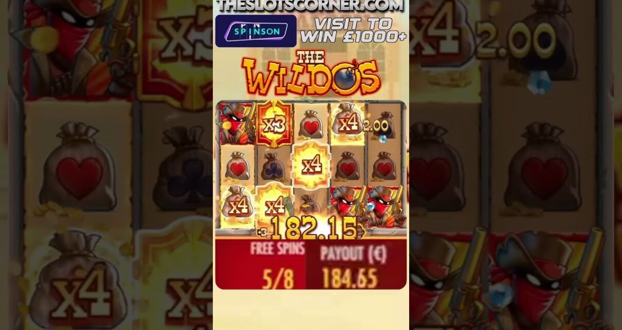 THE WILDOS – FULL LINE GIVES CRAZY BIG WIN #slots  #bigwins #casino #gambling #onlinecasino #slotwin