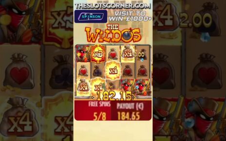 THE WILDOS – FULL LINE GIVES CRAZY BIG WIN #slots  #bigwins #casino #gambling #onlinecasino #slotwin