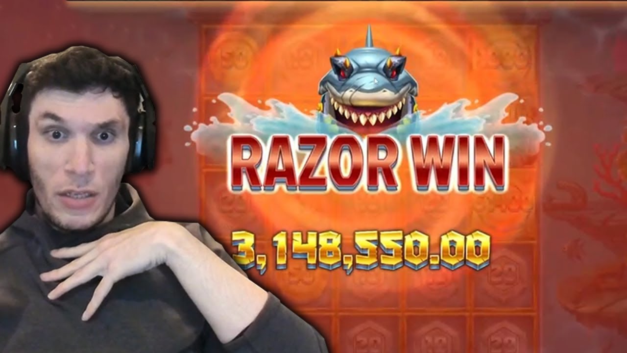 TRAINWRECKS, COMEBACK!!!  NO WAY!! RAZOR SHARK PAID MILLIONS!!! 63000X WIN!!!