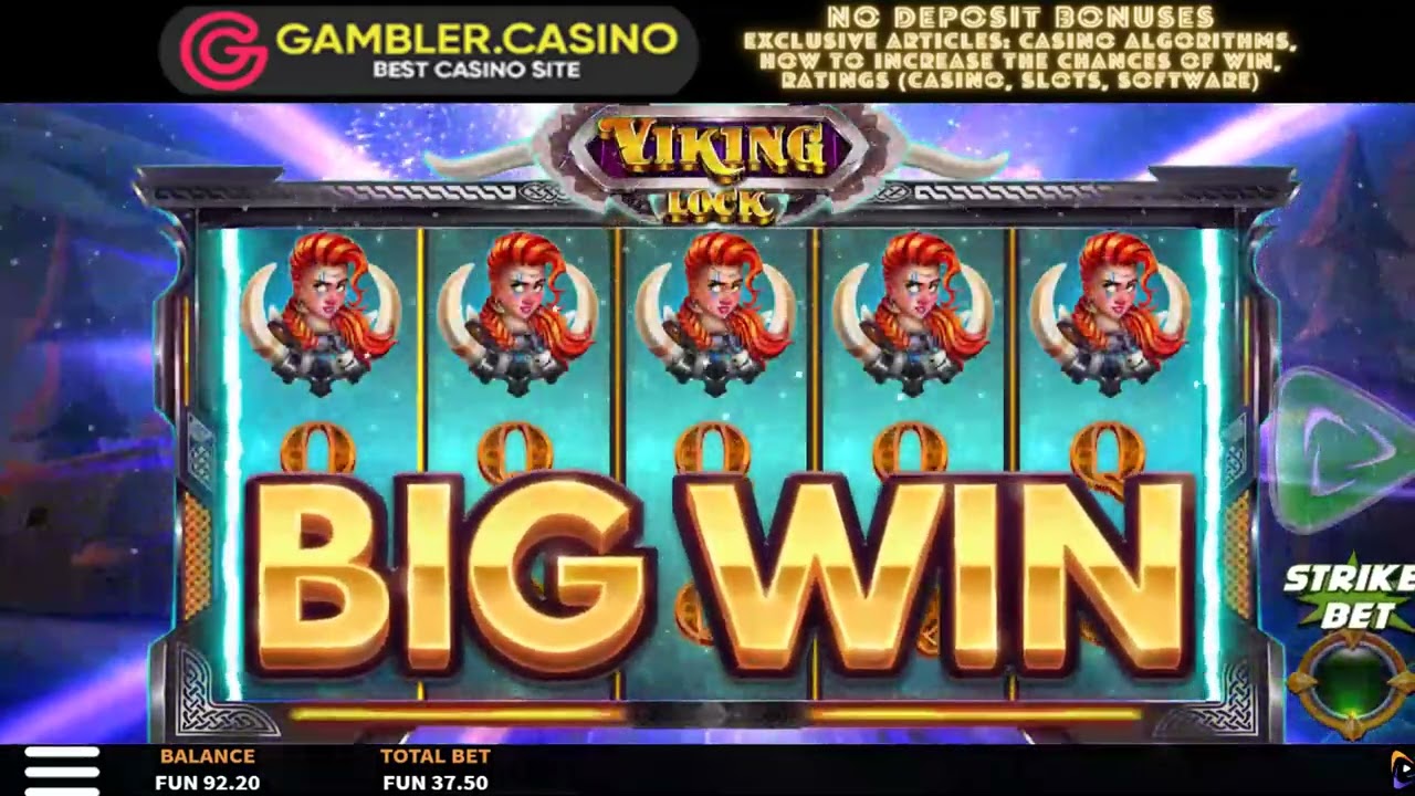 Viking Lock - online casino slot from Boomerang Relax Gaming ? Max Win X5,534X ⚠️ Rating 5 out of 10