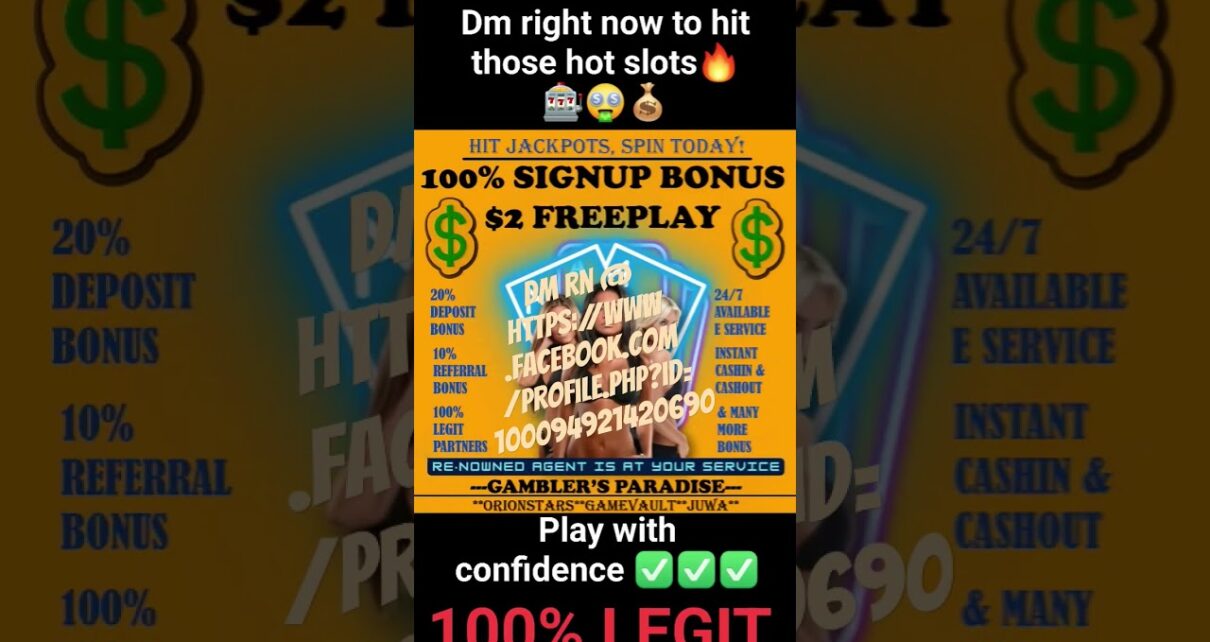 YOUR GO-TO DESTINATION FOR LEGIT AND INSTANT ONLINE CASINO ENTERTAINMENT.??✅