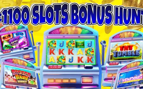 £1100 Online Casino Slots Bonus Hunt!