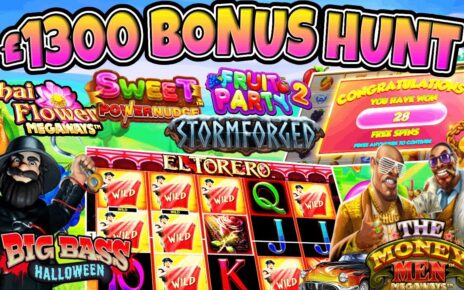 £1300 Bonus Hunt! 15 Online Casino Slot Bonuses!