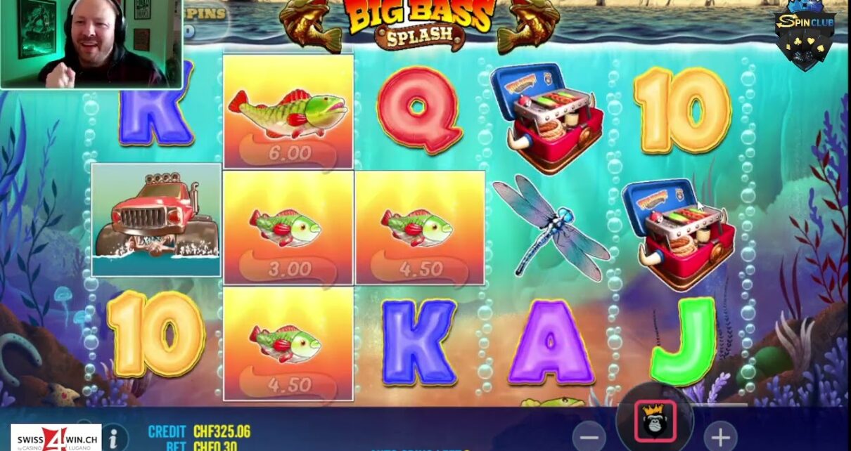 Spin Club – Swiss4Win – Online Casino Streamer – Big Bass Splash