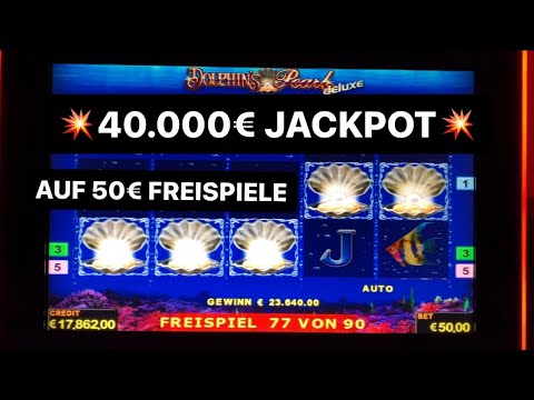 40 000€ MEGA JACKPOT?Auf 50€ FREISPIELE Dolphins Pearl Novoline zocken Casino Spielothek Book of Ra