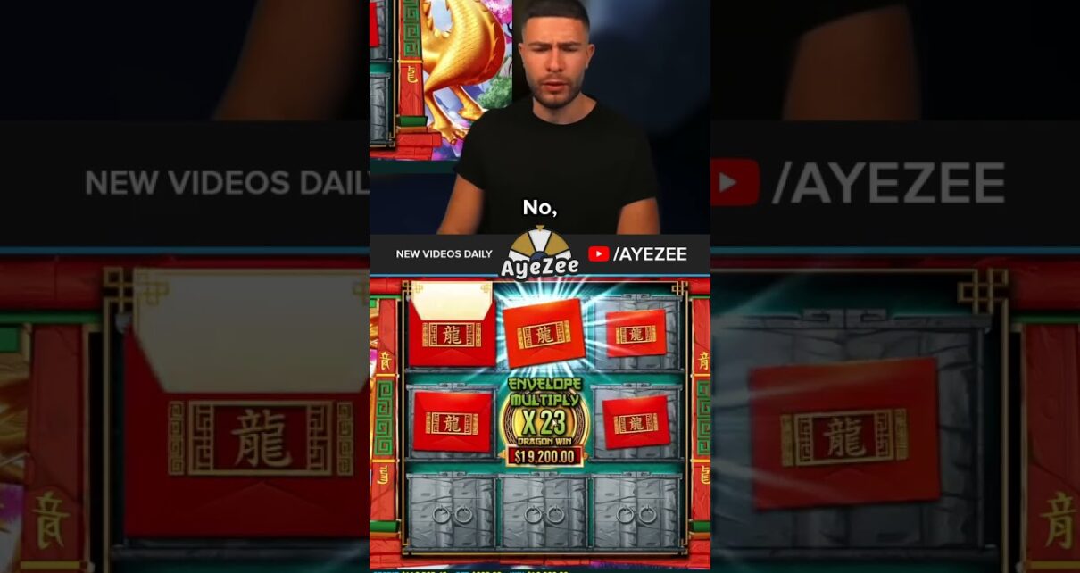 AYEZEE MASSIVE WIN ON 8 GOLDEN DRAGON CHALLENGE!!