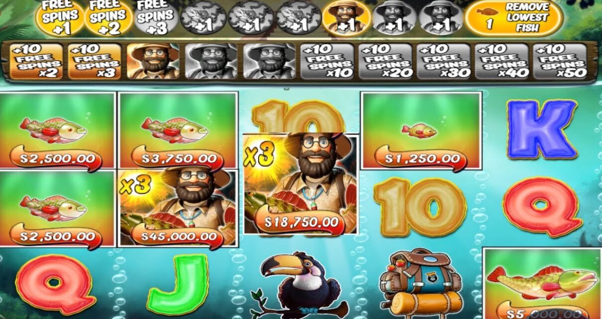 BIG BASS AMAZON XTREME EPIC WIN 3X MULTIPLIER BONUS BUY ONLINE CASINO SLOT