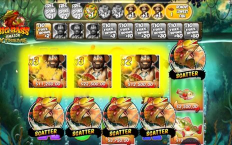 BIG BASS AMAZON XTREME NICE COMEBACK 3X MULTIPLIER BONUS BUY ONLINE CASINO ONLINE SLOT