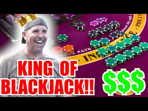 ?BIGGEST WIN RECORDED? 10 min Blackjack Challenge – WIN BIG or BUST #183