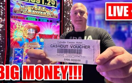 Breaking All Slot Machine Records Live in the Casino!