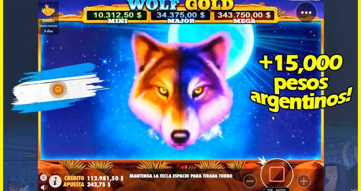 CASINO ONLINE ARGENTINA 2023 ¿CÓMO GANAR DINERO existent FÁCIL? ¡Gané rápido en tragamonedas Wolf Gold!