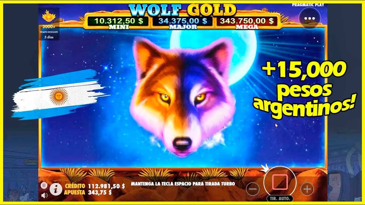 CASINO ONLINE ARGENTINA 2023 ¿CÓMO GANAR DINERO REAL FÁCIL? ¡Gané rápido en tragamonedas Wolf Gold!