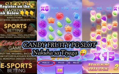 Candy FRUITY PG Slot | Makunat pero Nag tiis | Online Casino | Buy Bonus | Fortune Edge Gaming |