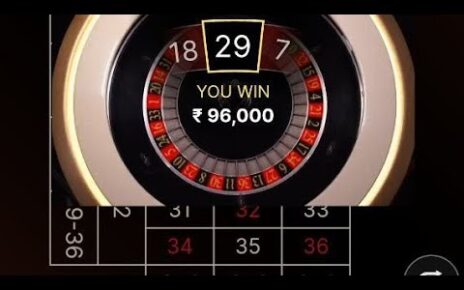 Gambling ₹100,000 On Roulette In Online Casino