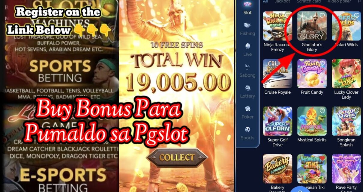 Gladiators Glory Pg Slot | Buy Bonus Scatter para Pumaldo | online Casino | Link in the Description