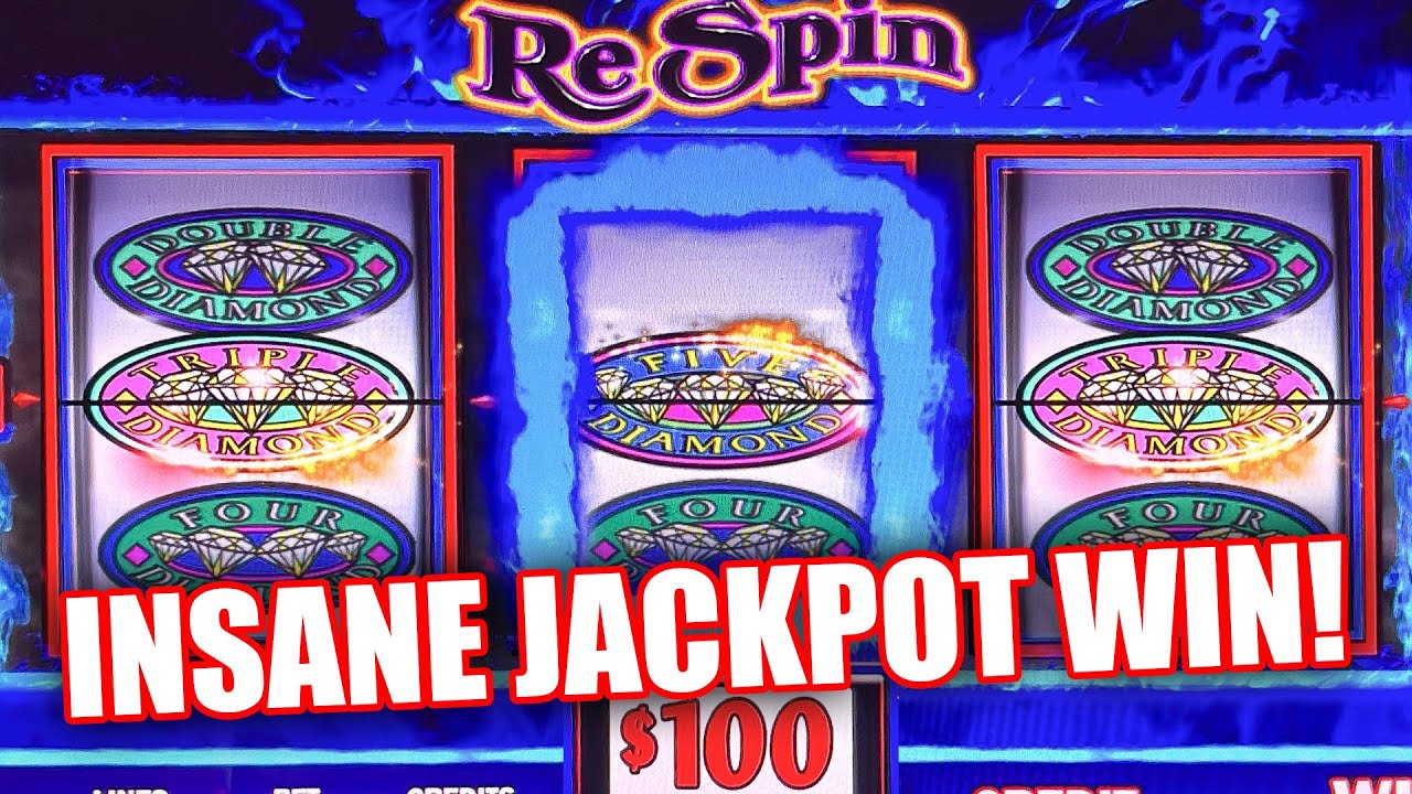 HIGH LIMIT JACKPOT WIN ON DOUBLE DIAMOND RESPIN ★ CRAZY JACKPOT CASINO WIN ★