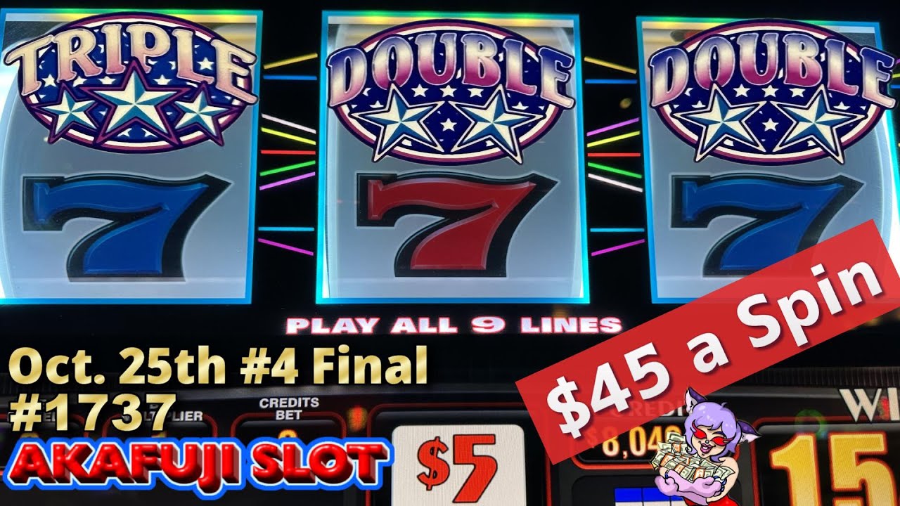 High Limit Triple Double Stars Slot Machine Jackpot at Yaamava Casino 赤富士スロット 爆勝ち