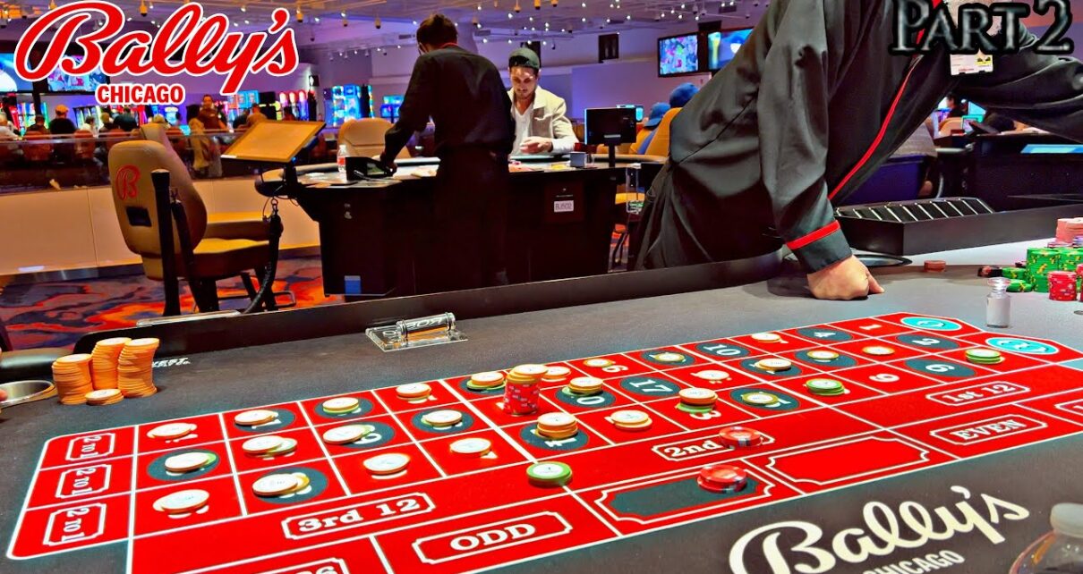 I Played Live Roulette at The First Casino Located In Downtown Chicago. “BALLY’S Temp Location”