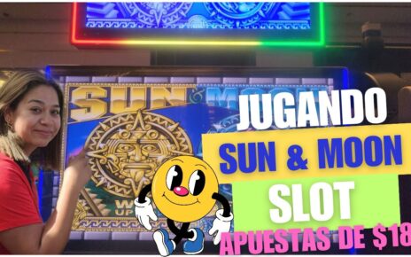 ? JUGANDO SUN & MOON SLOT ? CON APUESTAS DE  DOLARES EN EL CASINO HARD stone