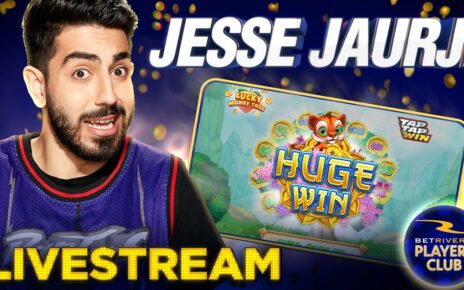 Jesse Streams Crazy Time on BetRivers Online Casino