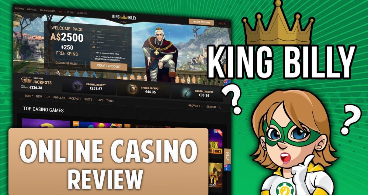 King Billy Casino ? Online Casino Review (,500 + 250 Free Spins Bonus)