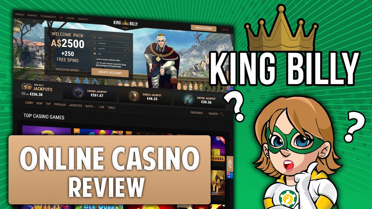 King Billy Casino ? Online Casino Review ($2,500 + 250 Free Spins Bonus)