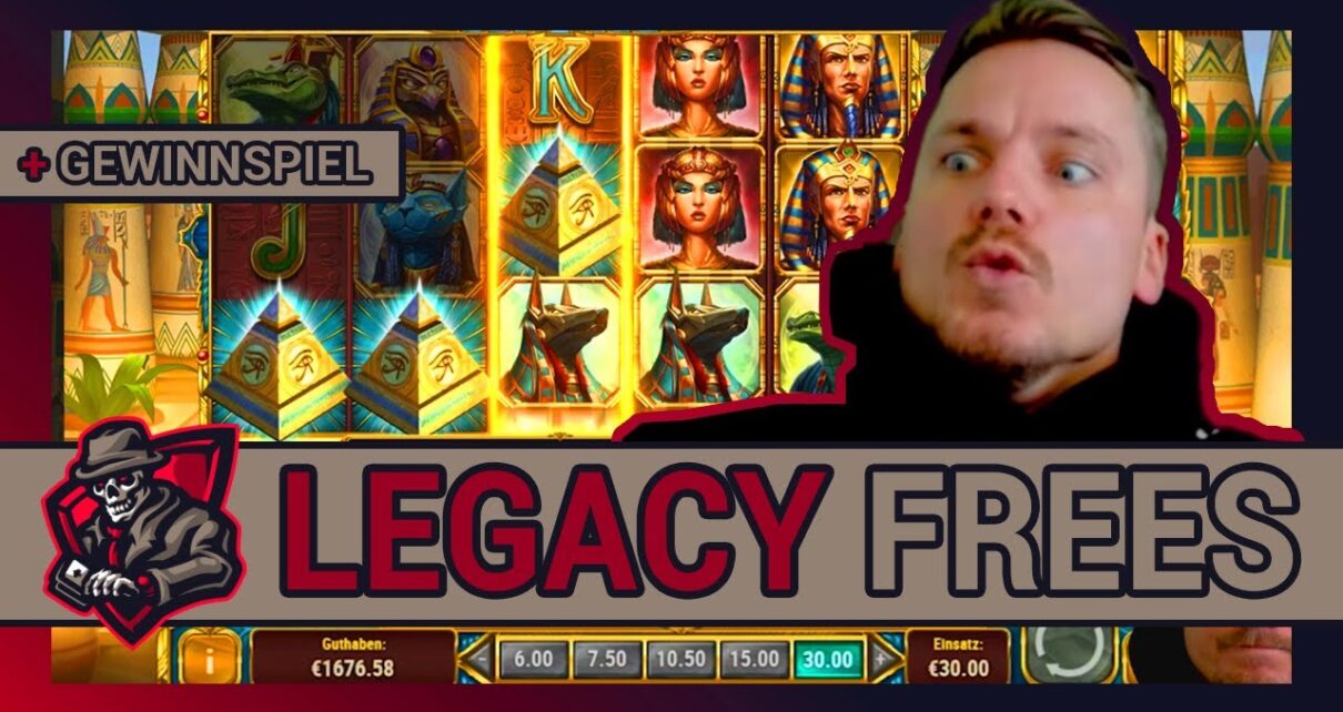 LEGACY OF EGYPT ? & GEWINNSPIEL | 30€ vs. 3k… ? | Freegame High Stake ? | Casino Highlight