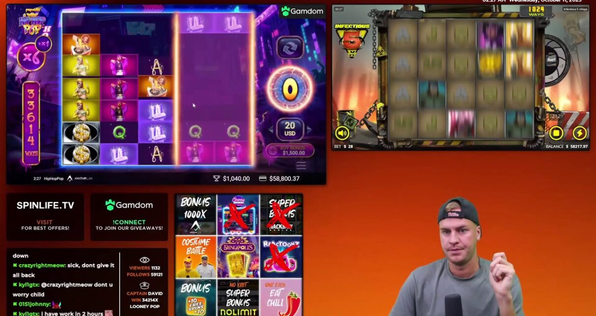 ?LIVE: BIG BONUS BUYS + GRIND w/ PHILIP!  | !Gamdom For Best Casino offering
