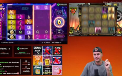 ?LIVE: BIG BONUS BUYS + GRIND w/ PHILIP!  | !Gamdom For Best Casino offering