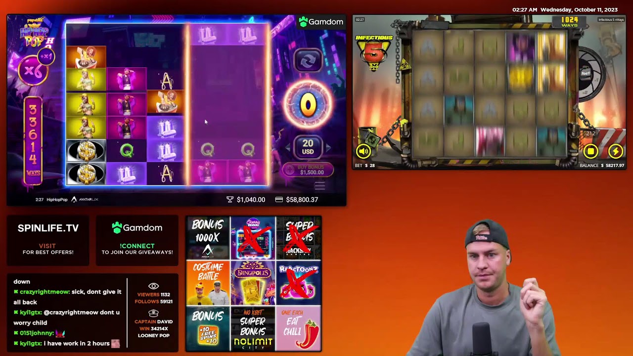 ?LIVE: BIG BONUS BUYS + GRIND w/ PHILIP!  | !Gamdom For Best Casino Offer