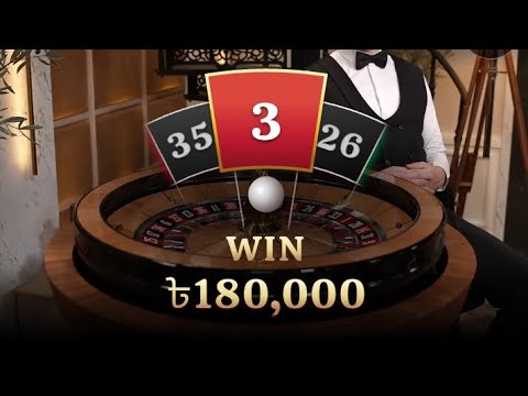 LIVE ONLINE CASINO ROULETTE JACKPOT WINNING! 1XBET/MEGAPARI!