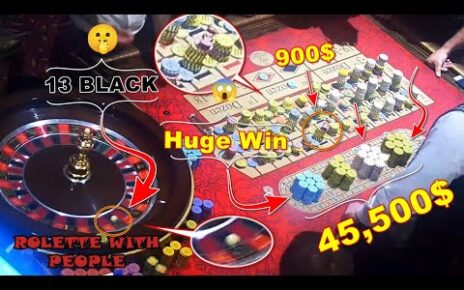 ?LIVE ROULETTE|?Exclusively on Great Saturday?Huge Win?,500/0 bets at Las Vegas Casino ✅ 21-10