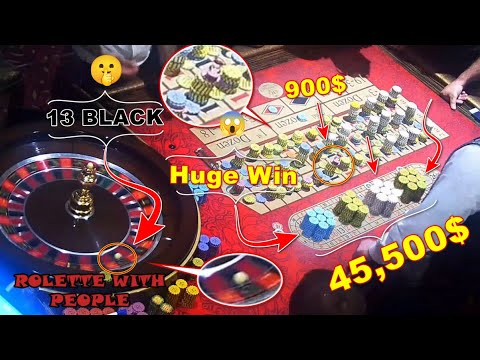 ?LIVE ROULETTE|?Exclusively on Great Saturday?Huge Win?,500/0 bets at Las Vegas Casino ✅ 21-10
