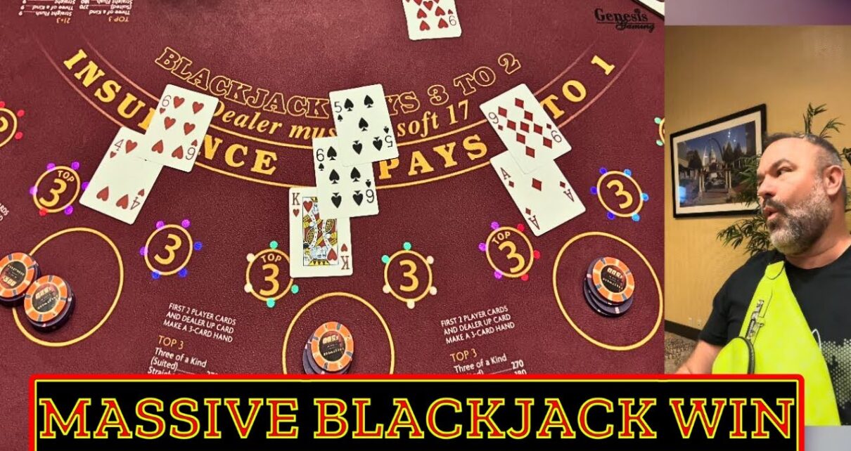 Massive BLACKJACK Win: ,500 Per Hand! Biggest Session Ever at Hollywood Casino St. Louis!!!!