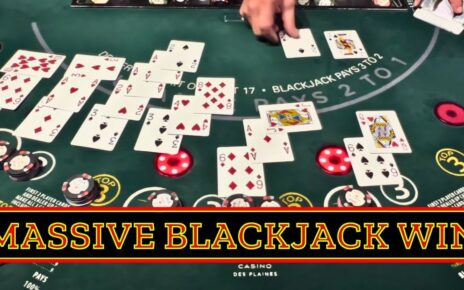 Massive Table Win: My Biggest Recorded Winning Blackjack Session Ever On YouTube!!!!