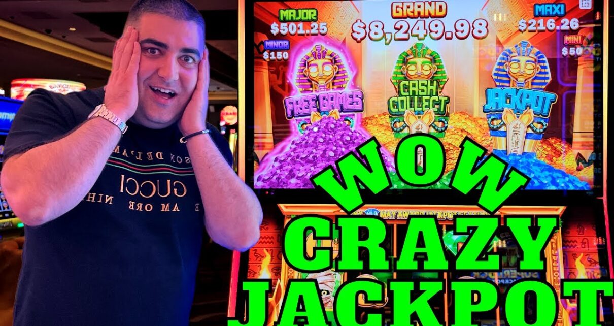 My BIGGEST JACKPOT On Brand New Slot Machine At Casino