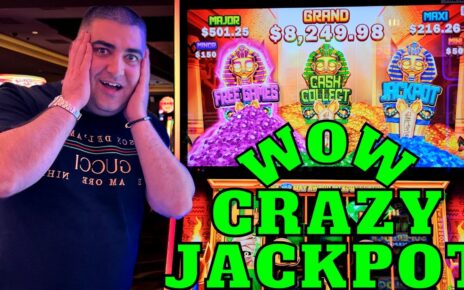 My BIGGEST JACKPOT On Brand New Slot Machine At Casino