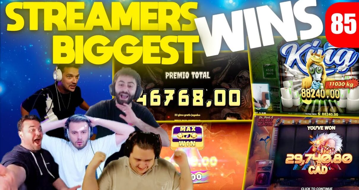 NEW TOP 5 STREAMERS BIGGEST WINS #85/2023