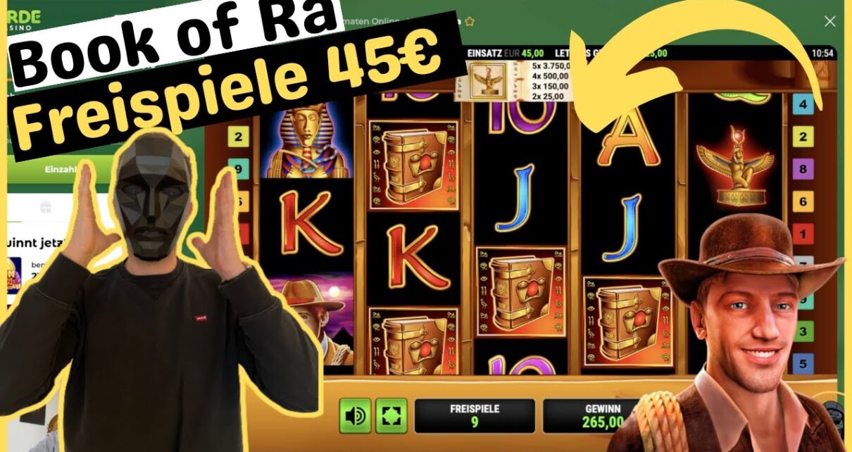 Online Casino Deutsch | Book of Ra Freispiele auf 45er Spins Crazy