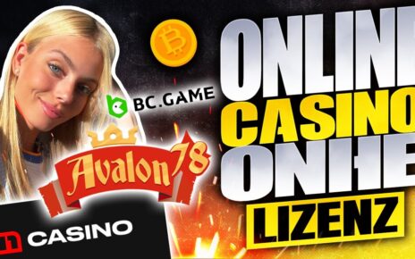 Online Casino Ohne Lizenz – Willkommensbonus und Freispiele! #avalon78 #bcgame #n1casino