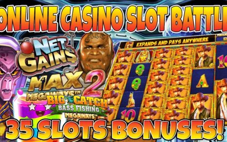 Online Casino Slots Battle! 35 Online Slot Bonuses! Free Cash & Prizes To Be won in LIVE CHAT!