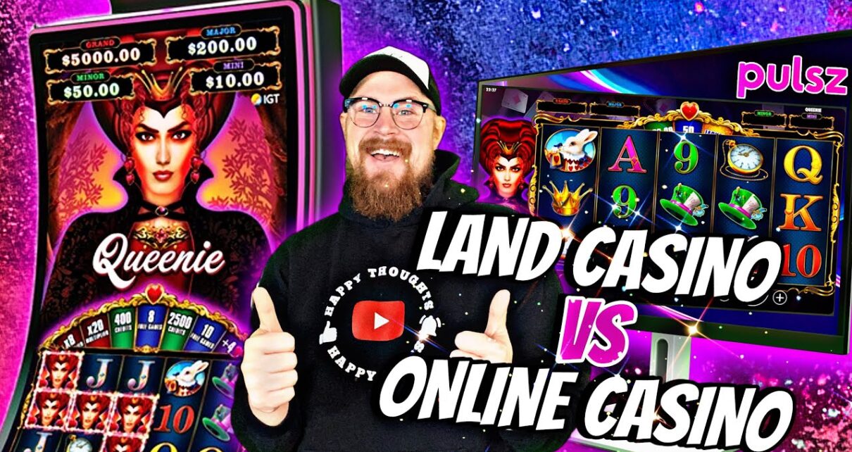 ??? QUEENIE LAND CASINO VS ONLINE CASINO! ??? QUEENIE LAND CASINO VS ONLINE CASINO!
